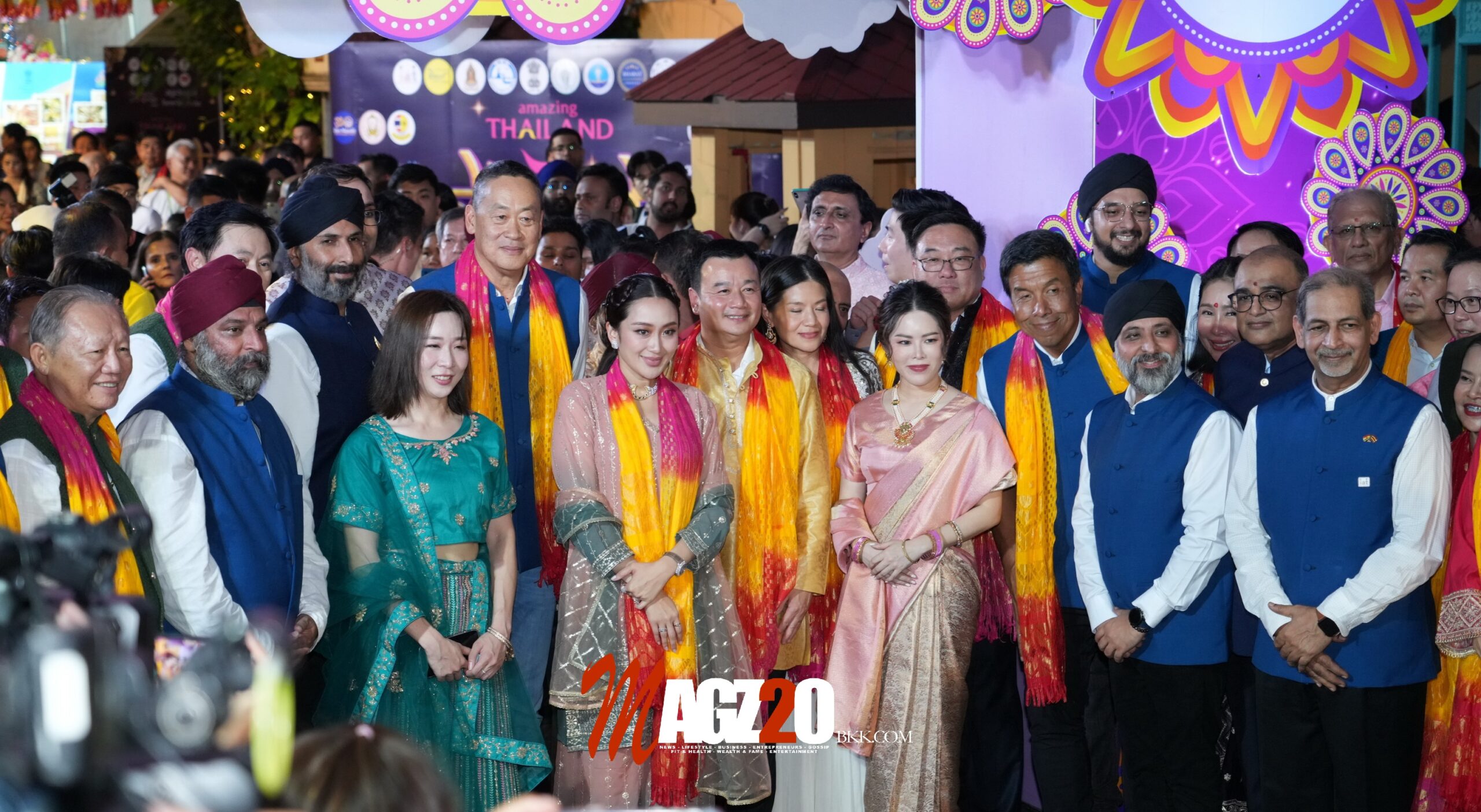 นายกฯ “แพทองธาร” – “สรวงศ์” รัฐมนตรี ก.ท่องเที่ยวและกีฬา เปิดงาน “Amazing Thailand Diwali Festival Bangkok 2024”