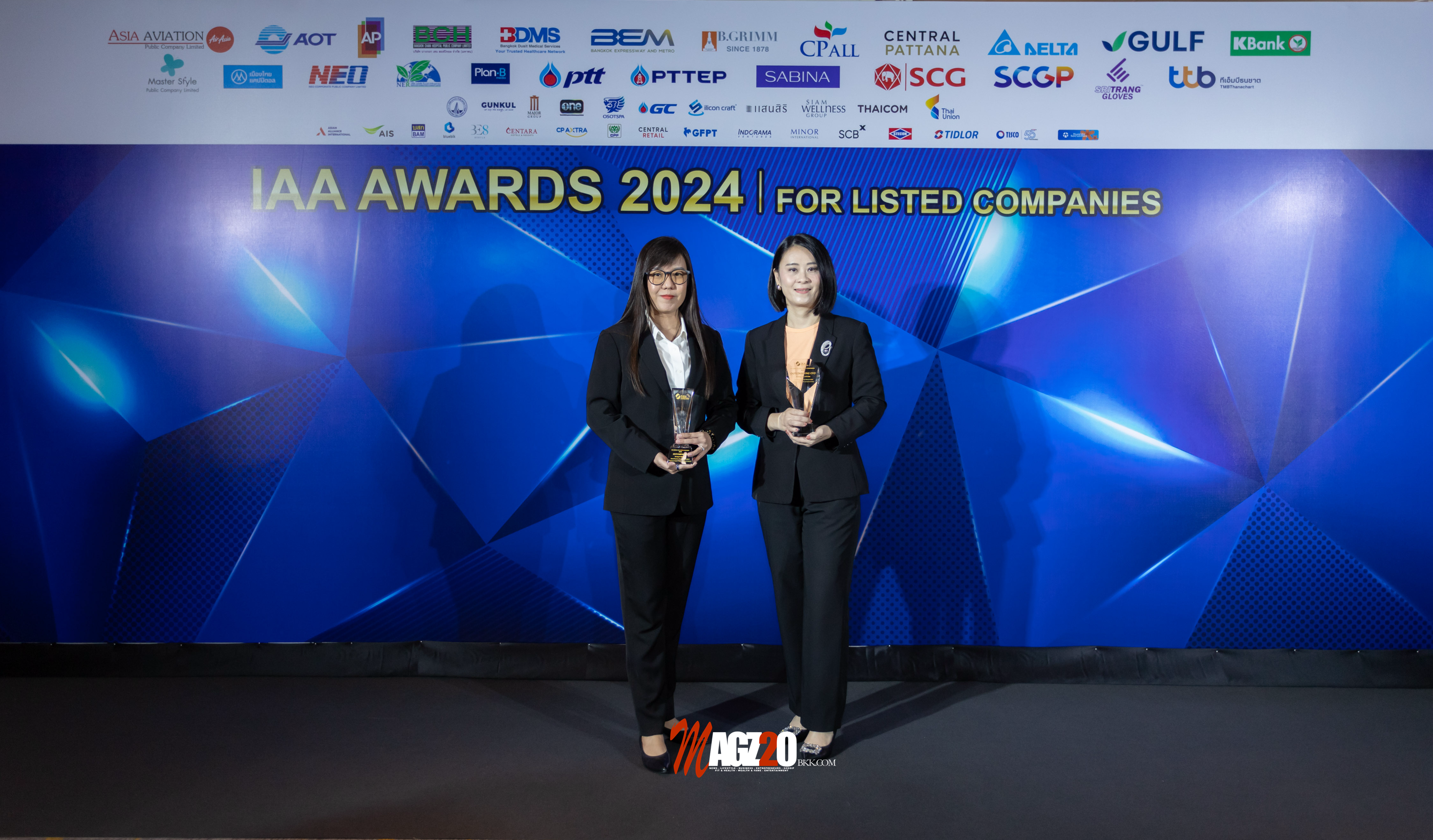 บี.กริม เพาเวอร์ คว้า 2 รางวัล จากเวที IAA Awards 2024 สะท้อนความเชื่อมั่นจากนักวิเคราะห์ กองทุน สู่การเติบโตอย่างยั่งยืนเคียงข้างสังคมไทย