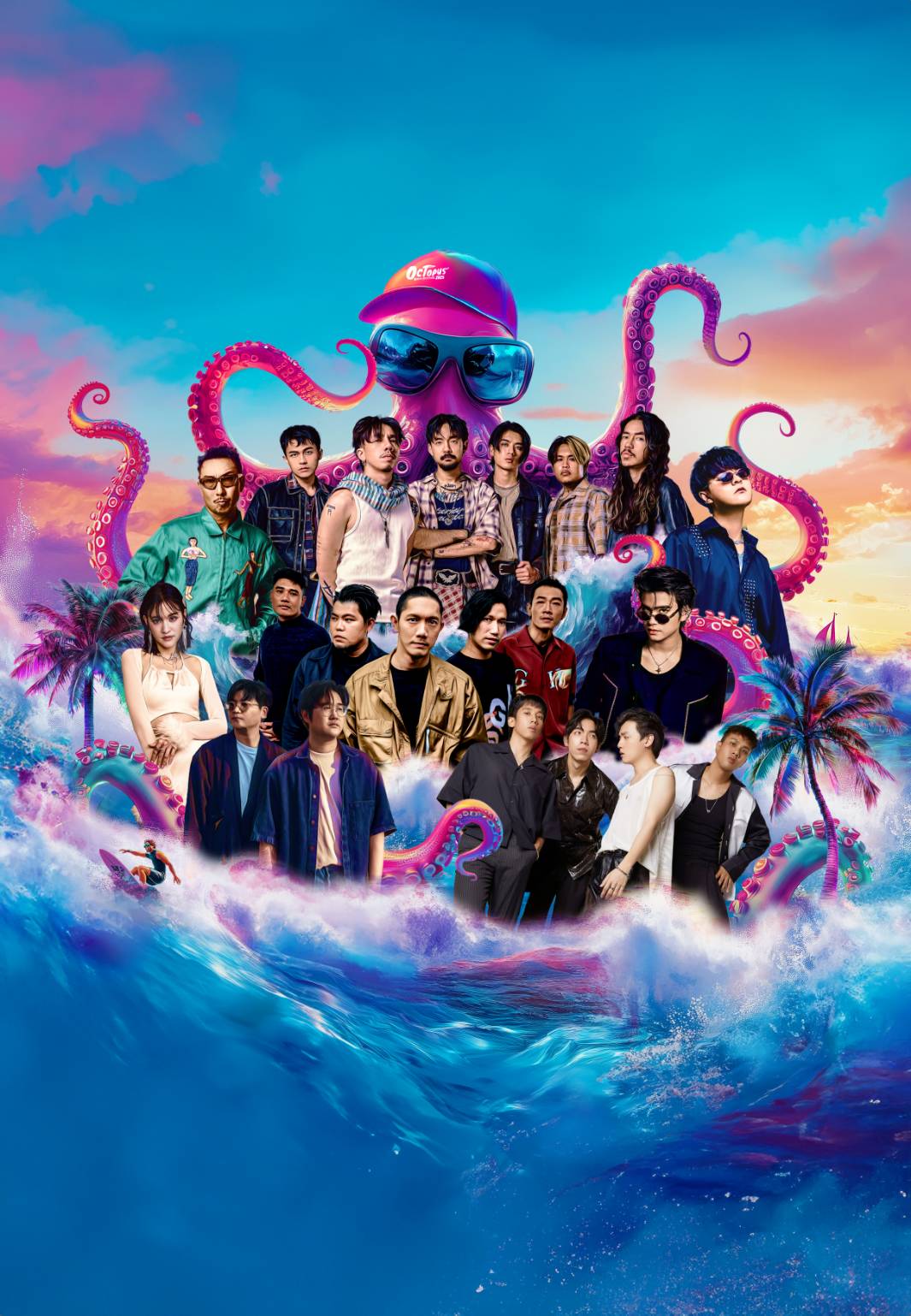 เปิดตัว 8 ศิลปินดัง  “Octopus Music Fest 2025”  เทศกาลดนตรีหน้าด่าน อ.ขนอม 3 พ.ค.นี้