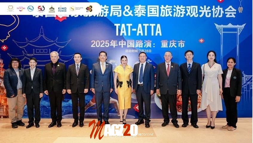 🇹🇭🇨🇳 ททท. ผนึกกำลัง ATTA รุกตลาดจีน จัด Road Show 2025