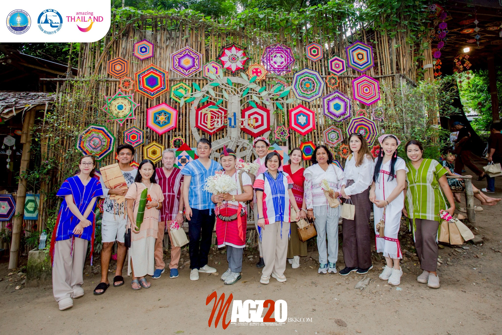 คณะฑูต 6 ประเทศ สัมผัสวิถีไทยราชบุรี   “เที่ยวไทยกับ Diplomat : 5 Must Do สุขทุกเส้นทาง”