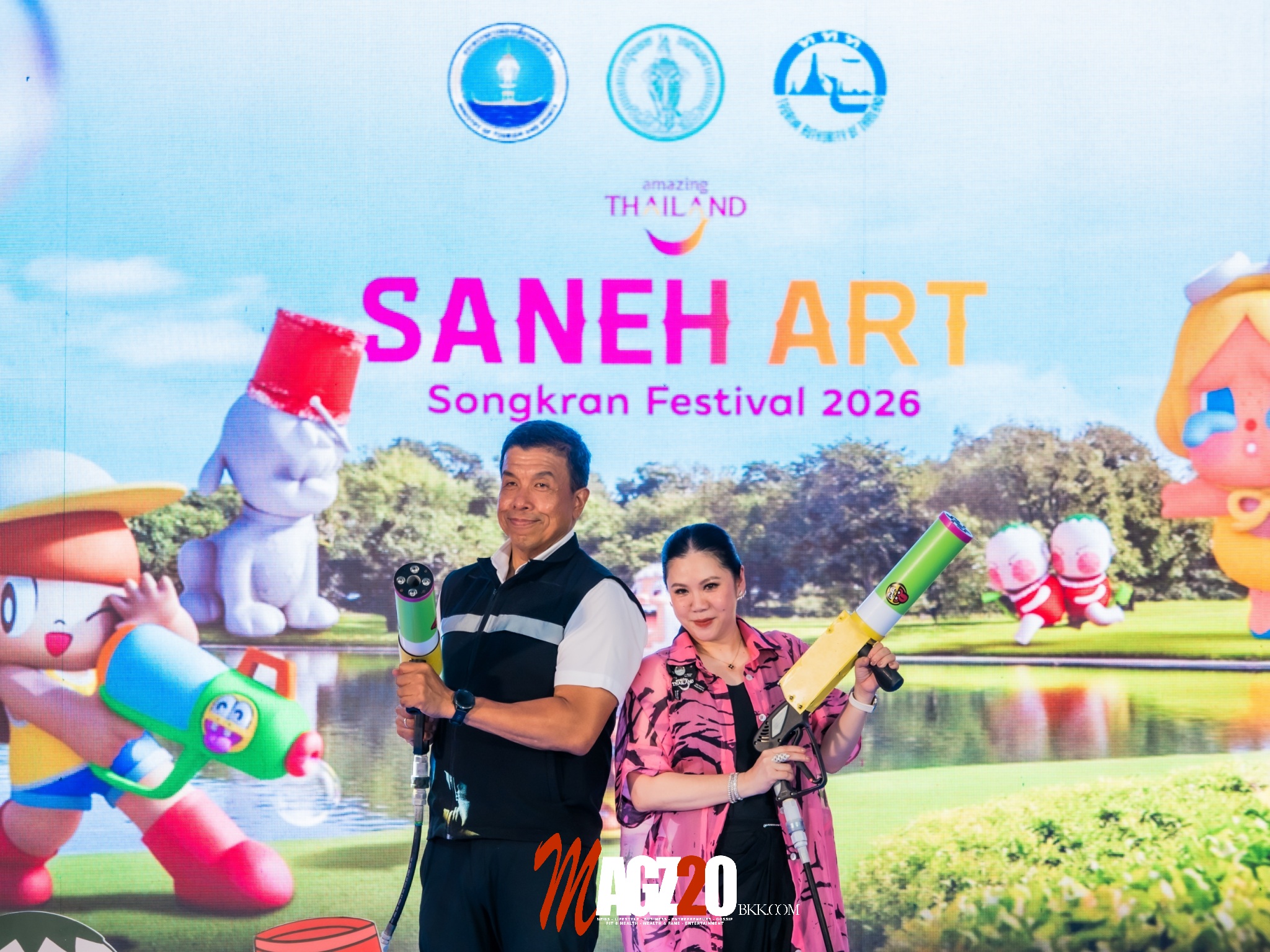 “Saneh Art by Songkran Festival 2026”  แลนด์มาร์คใจกลางกรุง 11-30 เมษายนนี้