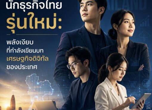 นักธุรกิจไทยรุ่นใหม่: พลังเงียบที่กำลังเขียนบทเศรษฐกิจดิจิทัลของประเทศ
