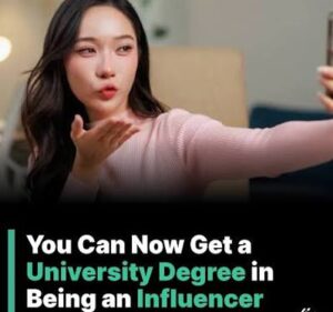 Can You Get a Degree in Becoming an Influencer?